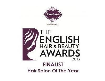 English Hair Beauty Award finalist 2013