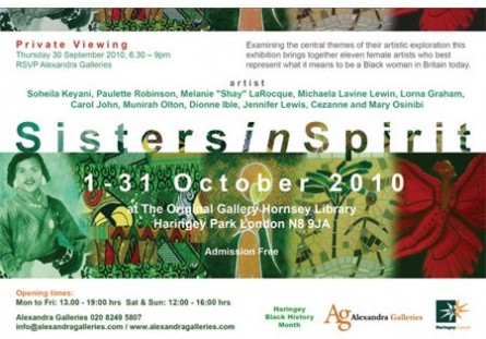 Art Exhibition Sisters in Spirit