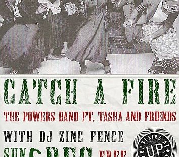 Catch a Fire Reggae night December 2015