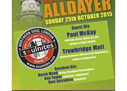 Northern Soul Alldayer 2015