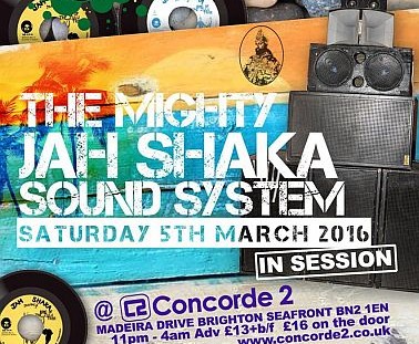 Jah Shaka Brighton March 2016