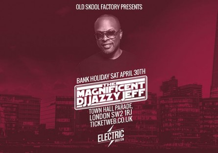 DJ Jazzy Jeff Brixton 2016