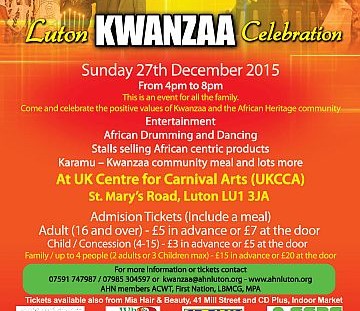 Luton Kwanzaa 2015