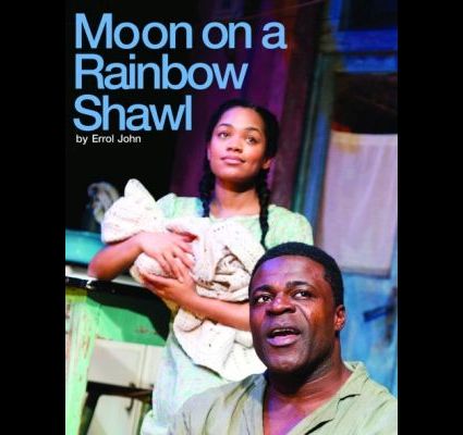 Moon on a Rainbow Shawl