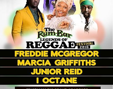 Rum Bar legends of Reggae Festival